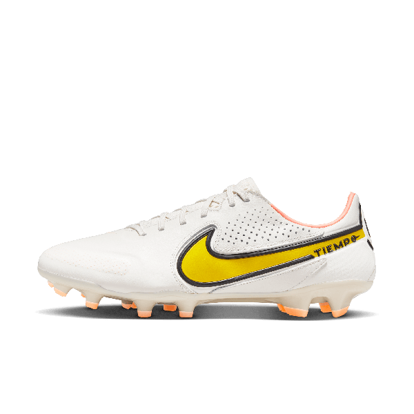 Nike Scarpe Calcio Tiempo Legend 9 Pro Fg Bianco/Giallo Tifoshop