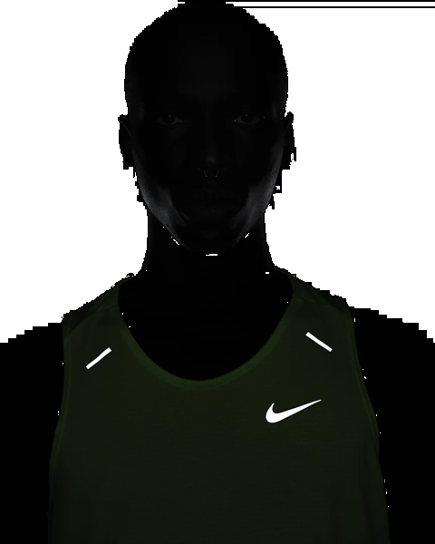 Nike Unterhemd Nike Dri-fit Rise 365 Ghost Green Tifoshop