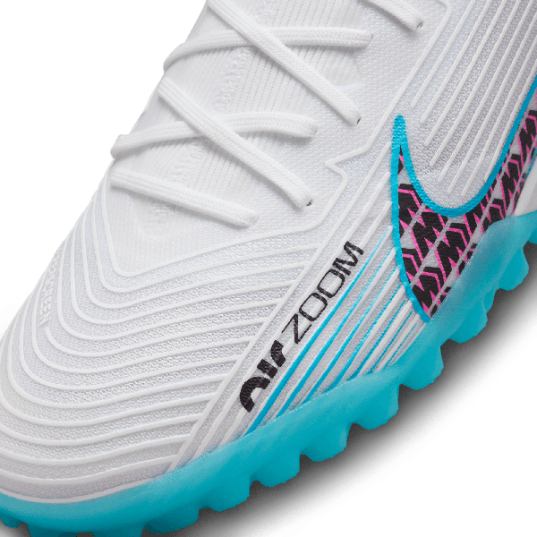 Nike Chaussures De Futsal Nike Zoom Mercurial Vapor 15 Pro Tf White/Baltic Blue Tifoshop