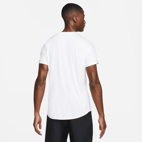 Nike T-shirt Nikecourt Dri-fit Slam Bianco/Nero Tifoshop