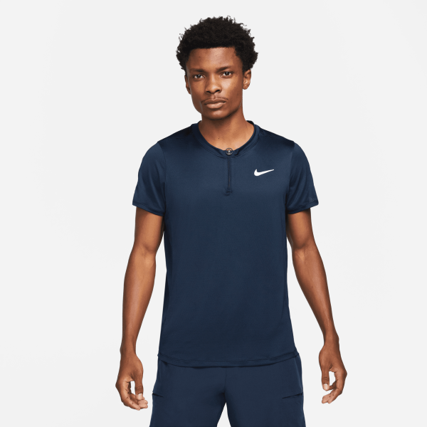 Nike T-shirt Nikecourt Dri-fit Advantage Blu