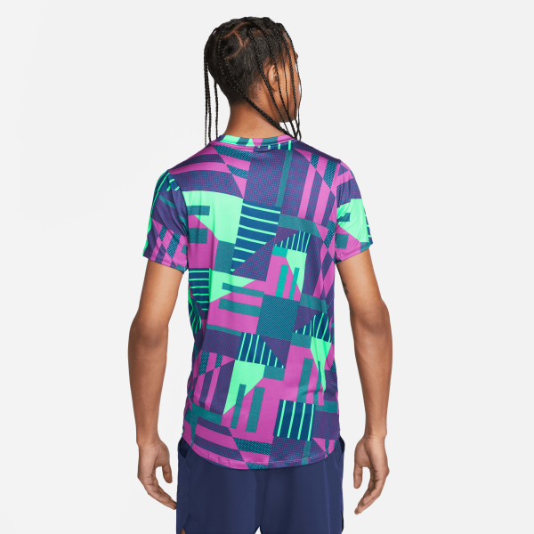 Nike T-shirt Nikecourt Dri-fit Advantage MultiColor Tifoshop