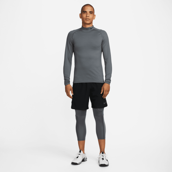 Nike Sweater Nike Pro Warm Grey Tifoshop