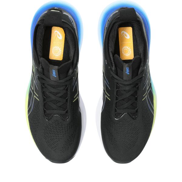 Asics Shoes Gel-nimbus 25 Black/Glow Yellow Tifoshop