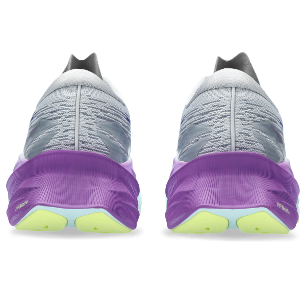 Asics Scarpe Novablast 3  Donna Grigio Piemonte / Blu Viola Tifoshop