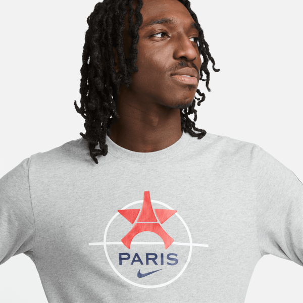 Nike T-shirt  Paris Saint Germain Grey Tifoshop