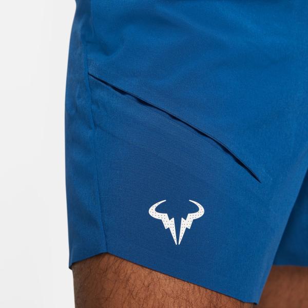 Nike Pantaloncino Nikecourt Dri-fit Adv Rafa Blu/Bianco Tifoshop