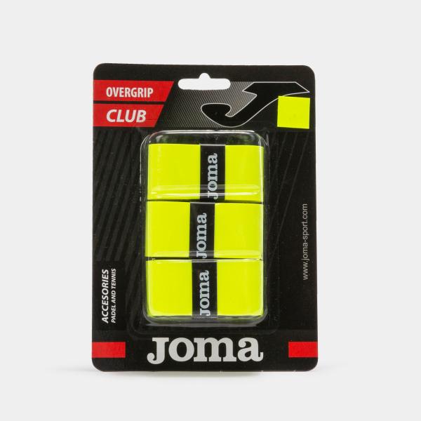 Joma Accessories Overgrip Club Cuhsion Fluorescent Yellow