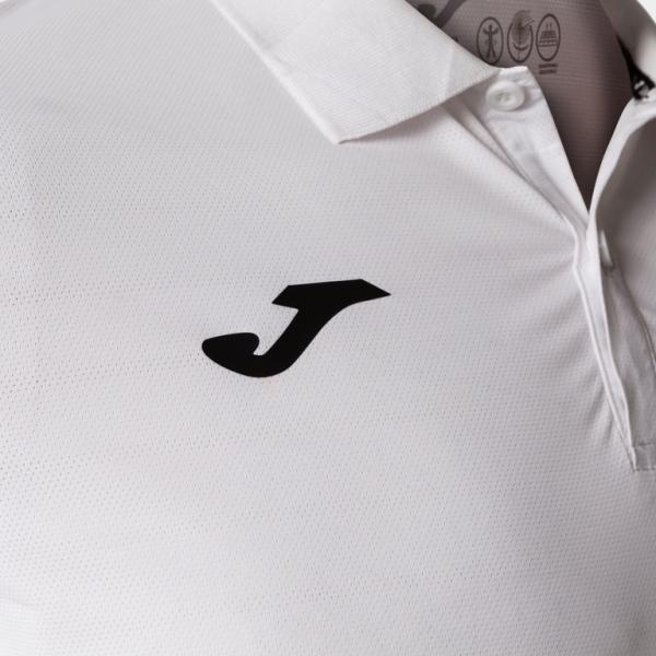Joma Polo Tournament Short Sleeve White Tifoshop