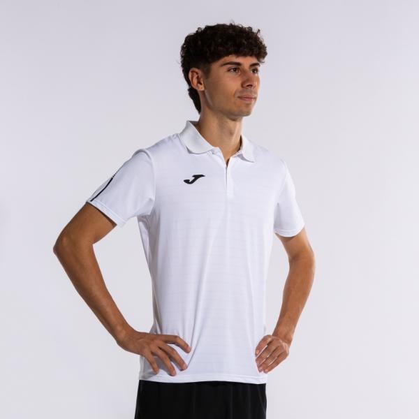Joma Poloshirt Tournament Short Sleeve White Tifoshop