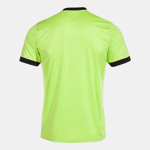 Joma T-shirt Court Lime Black Tifoshop
