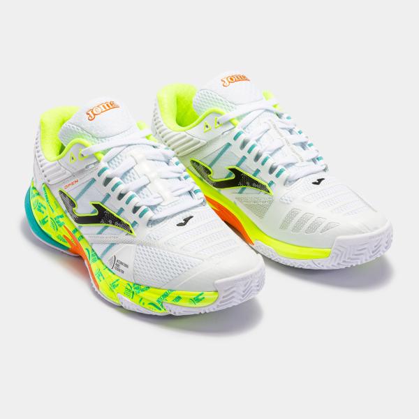 Joma Scarpe T.open 2372 Bianco Lime Tifoshop