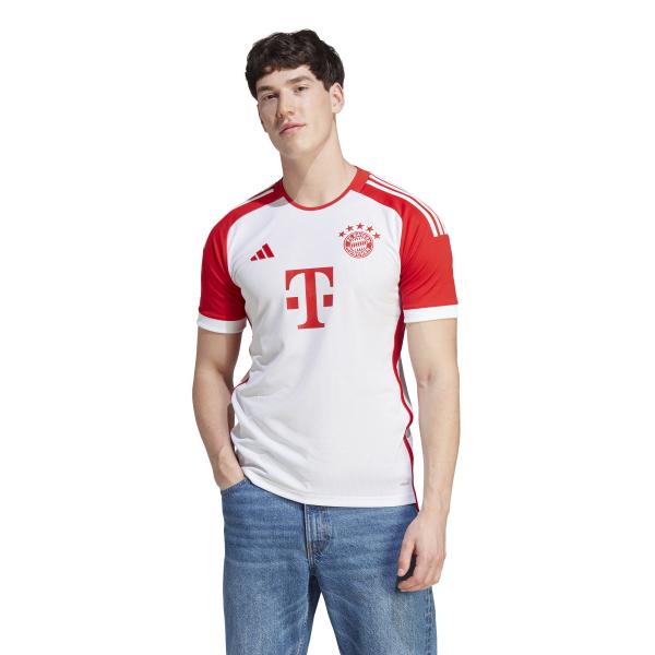 Adidas Maglia Gara Home Bayern Monaco   23/24 Bianco Tifoshop