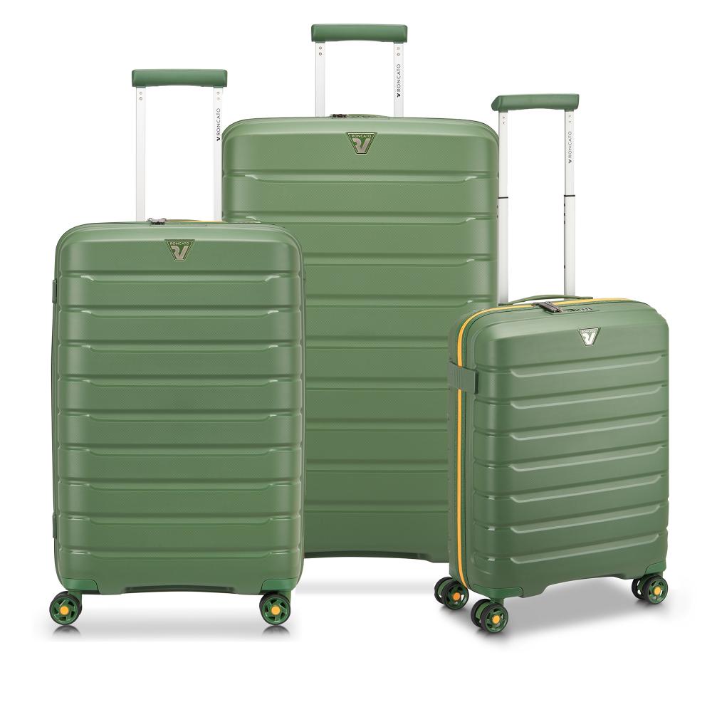 Set De Maletas  MILITAR GREEN