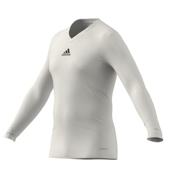 Adidas Maglia Termica Team Base Bianco Tifoshop