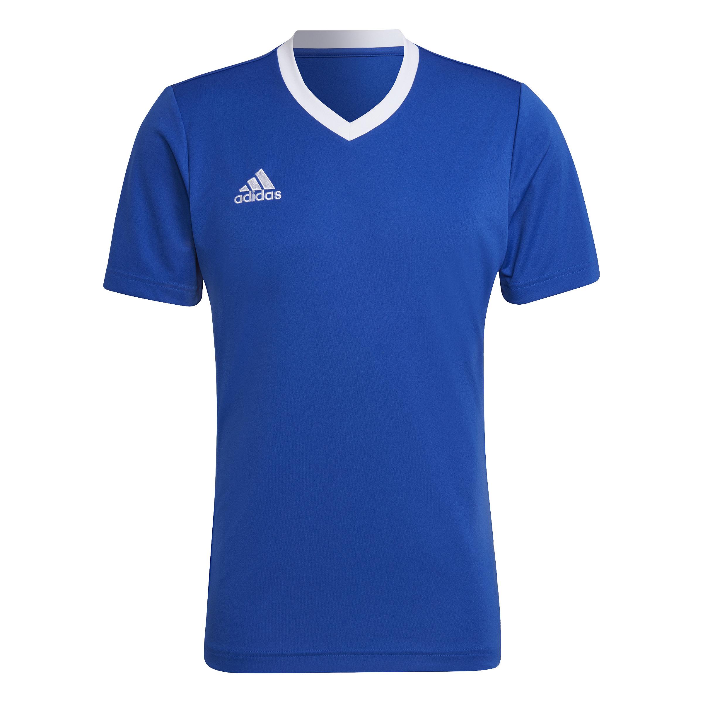 Adidas maglia teamwear calcio adidas la tua squadra maglia entrada 22 continuativa uomo blu