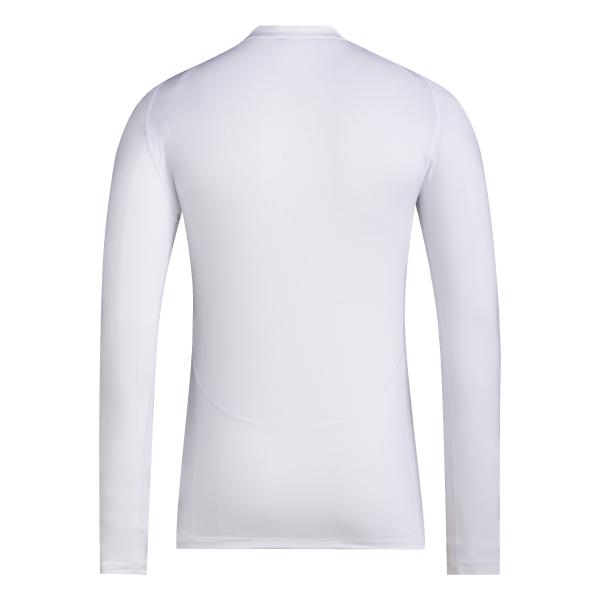 Adidas Maglia Termica Techfit Aeroready Long Sleeve Bianco Tifoshop