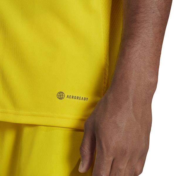 Adidas Shirt Tiro 23    Fall Winter 24 Yellow Tifoshop