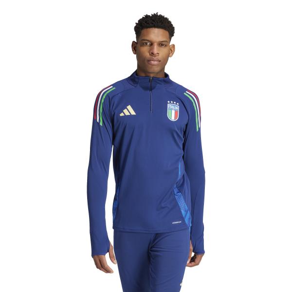 Adidas Felpa  Italia Blu Tifoshop