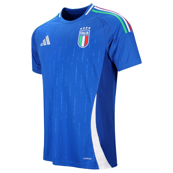 Adidas Maillot De Match Home Italy   24/25 Blue Tifoshop