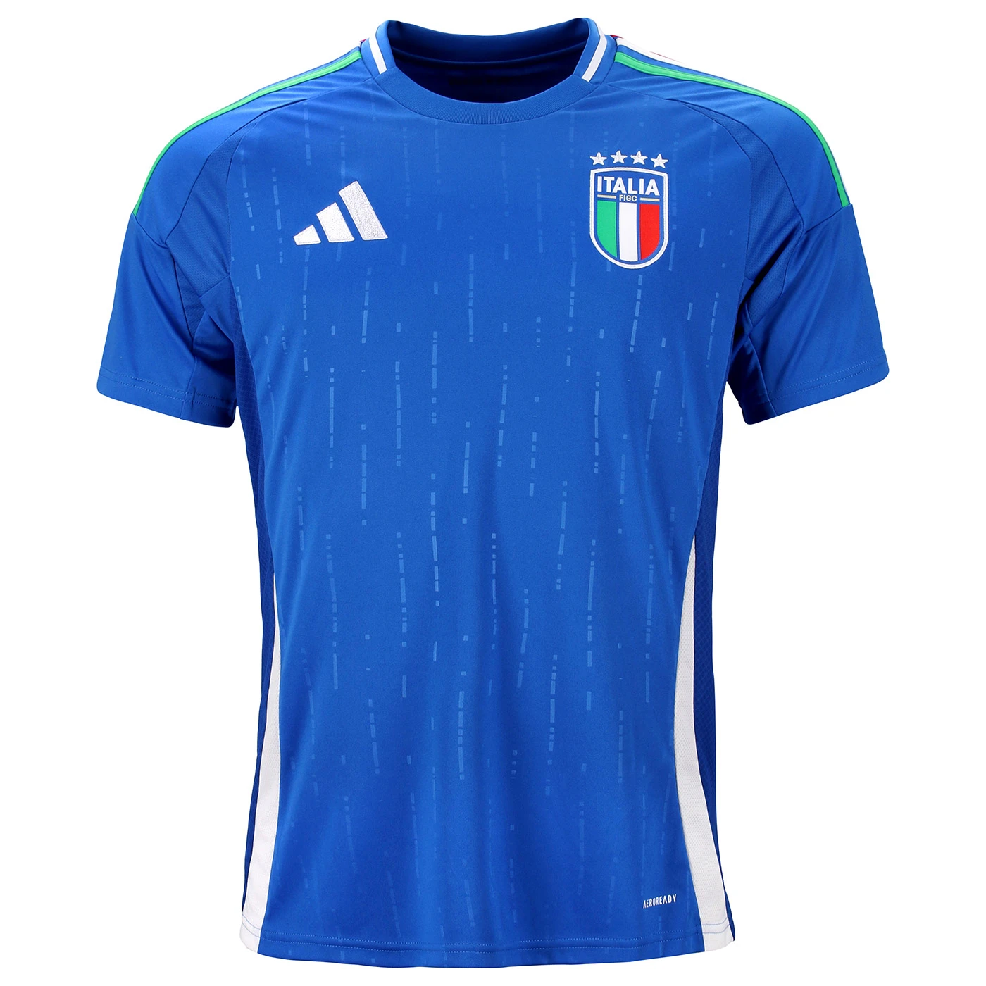 Adidas maglia gara calcio adidas italia  24/25 uomo blu