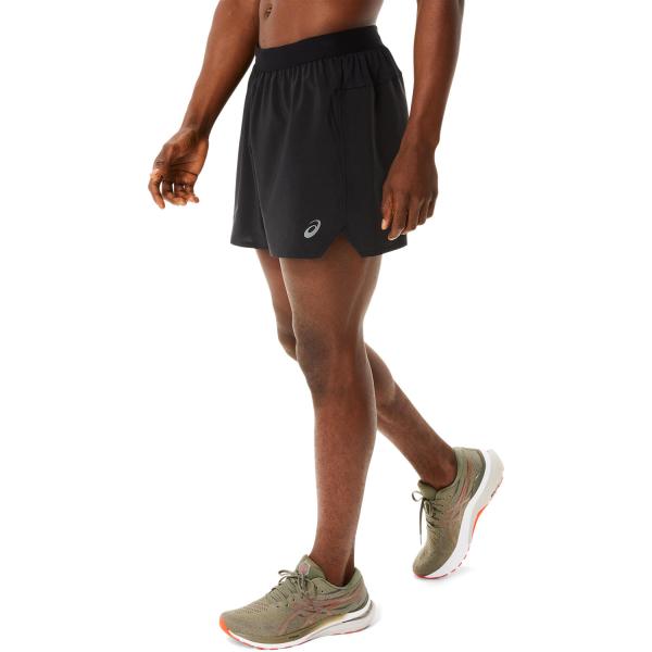 Asics Short Pants Road 5in Performance Black Tifoshop