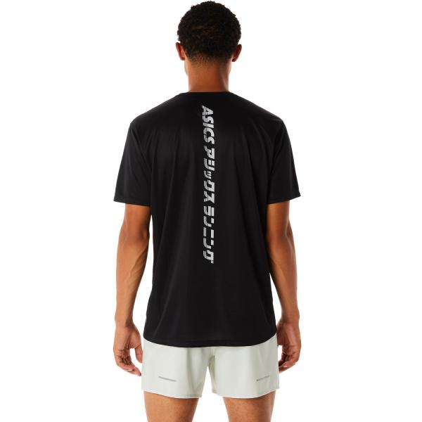 Asics T-shirt Katakana Ss Top Performance Black Tifoshop