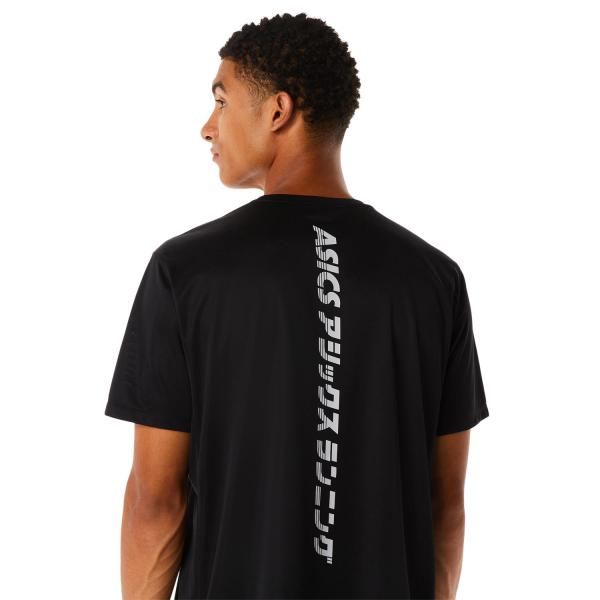 Asics T-shirt Katakana Ss Top Performance Black Tifoshop