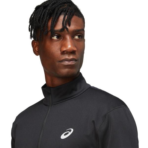 Asics Maillot Core Ls 1/2 Zip Winter Top Performance Black Tifoshop