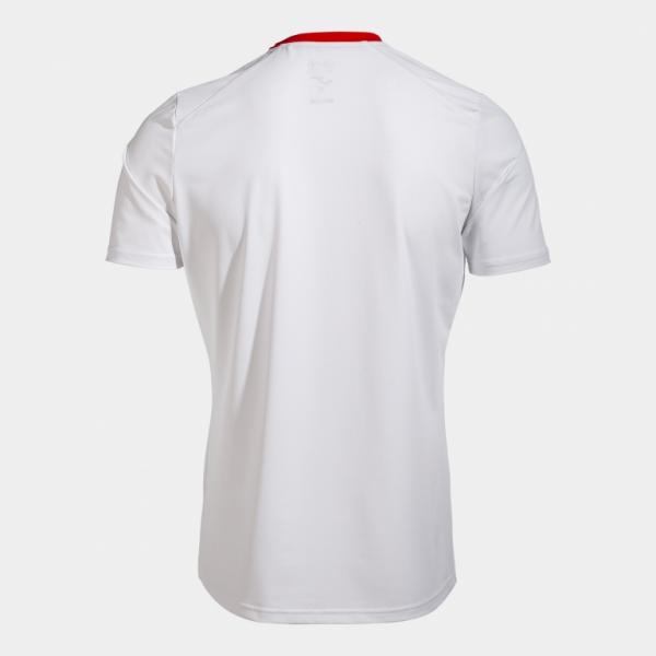 Joma T-shirt Maglietta Smash Manica Corta Rosso-Bianco Tifoshop