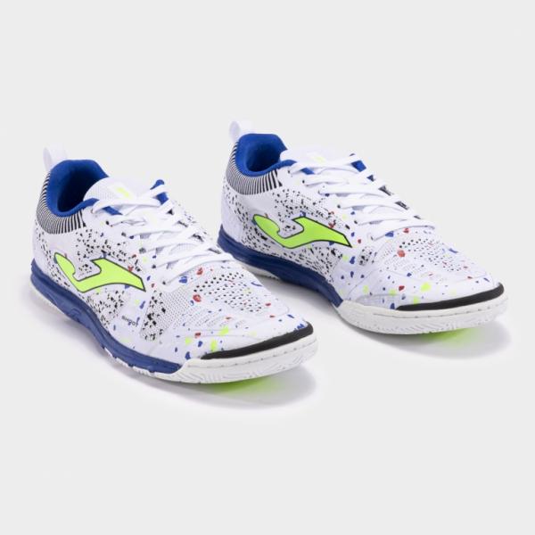 Joma Futsal Shoes Tactico 2302 Indoor White Tifoshop