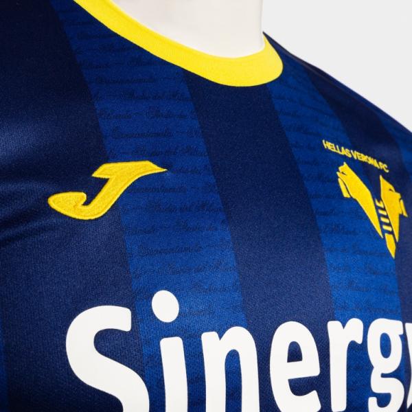 Joma Maglia Gara Verona Fc Maglia Home Verona   23/24 Royal-Giallo Tifoshop