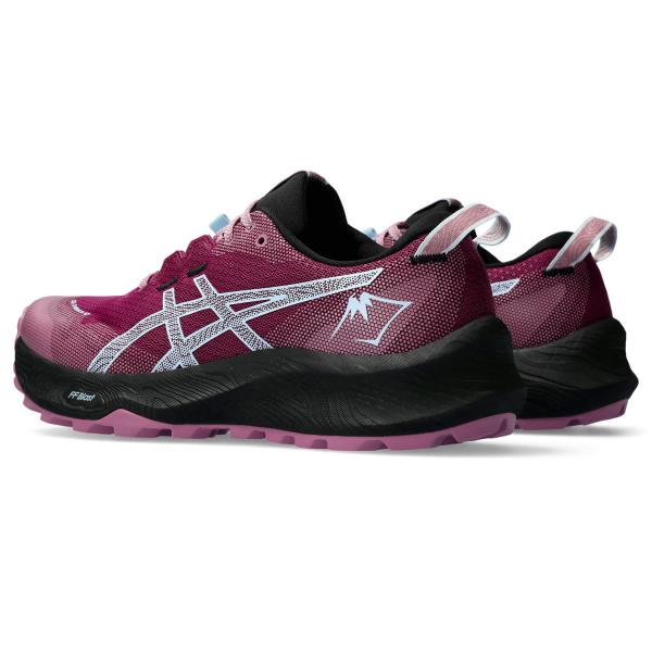 Asics Shoes Gel-trabuco 12  Woman Blackberry/Light Blue Tifoshop