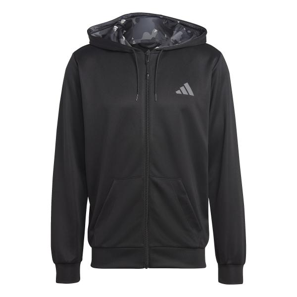Adidas Jacket Train Essentials Seasonal Training Full-zip Black
