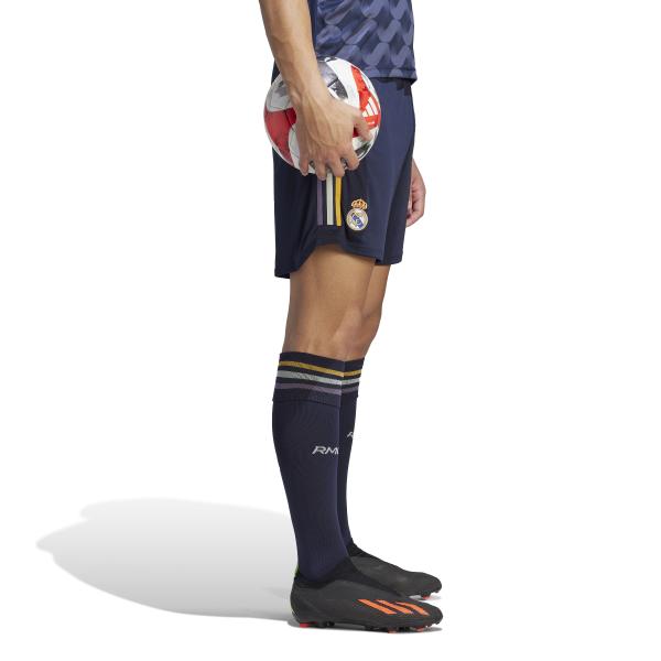 Adidas Pantaloncini Gara Away Real Madrid   23/24 Blu Tifoshop