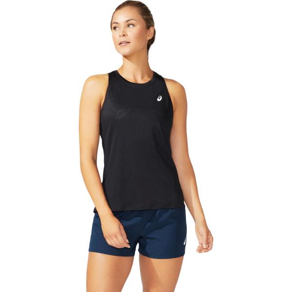 Asics Canotta Core Tank  Donna Performance Black