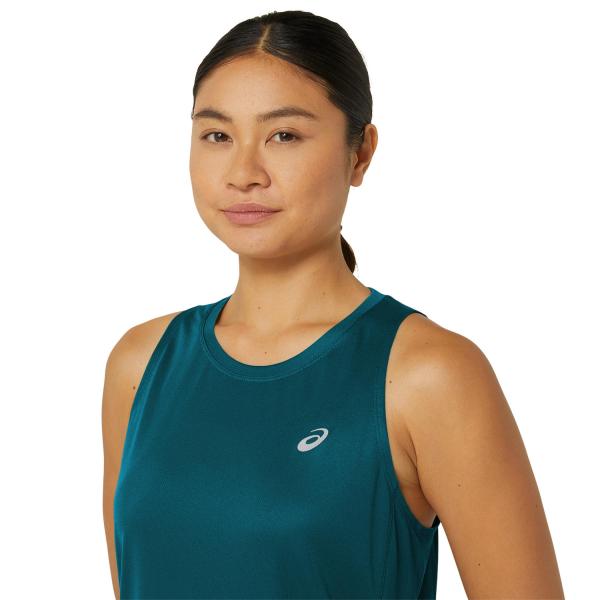 Asics Tank Top Core Tank  Woman Rich Teal Tifoshop