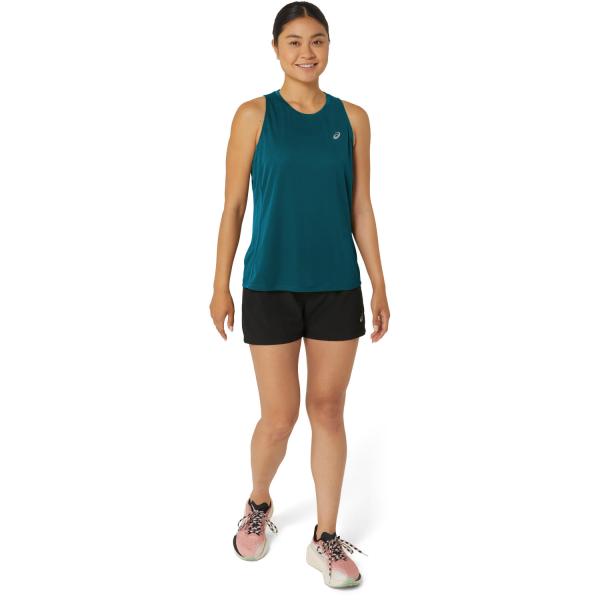 Asics Tank Top Core Tank  Woman Rich Teal Tifoshop