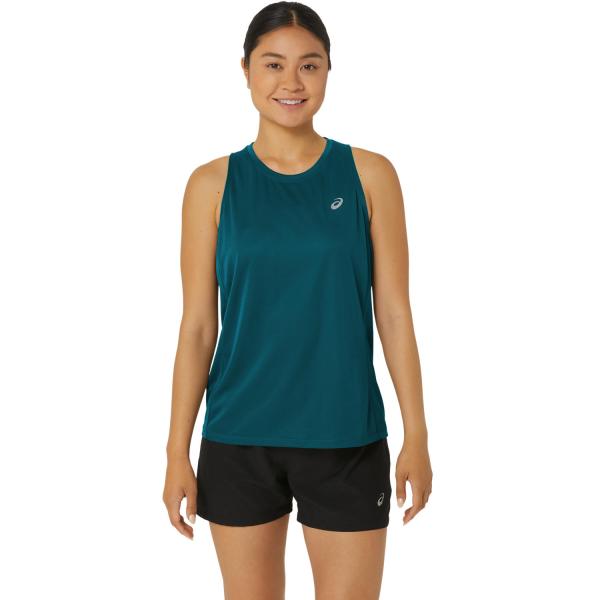 Asics Tank Top Core Tank  Woman Rich Teal