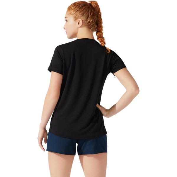 Asics T-shirt Core Ss Top  Woman Performance Black Tifoshop