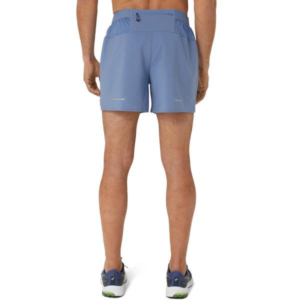 Asics Short Pants Road 2-n-1 5in Denim Blue/Denim Blue Tifoshop