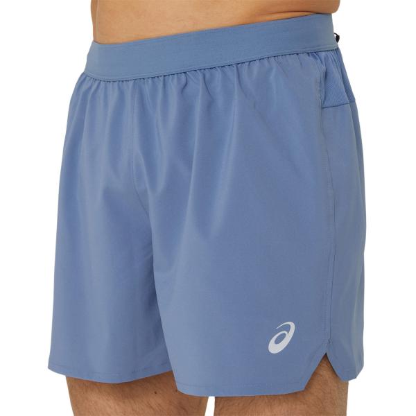 Asics Short Pants Road 2-n-1 5in Denim Blue/Denim Blue Tifoshop