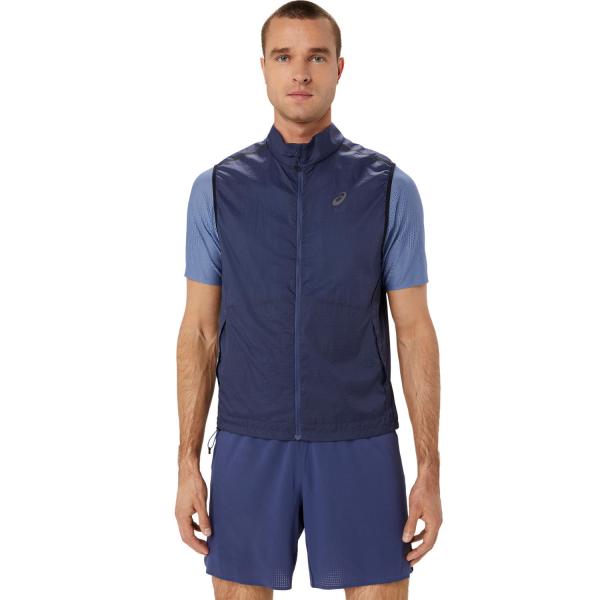 Asics Vest Metarun Packable Gilet Thunder Blue