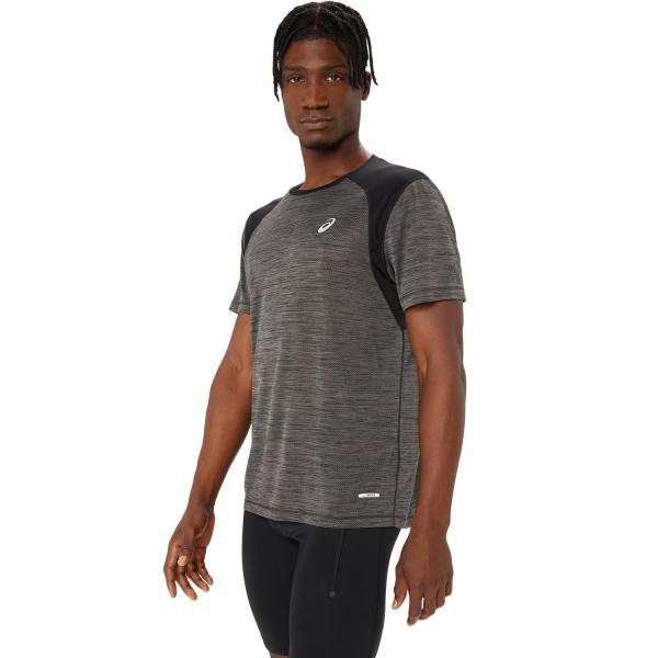 Asics T-shirt Road Ss Performance Black Tifoshop