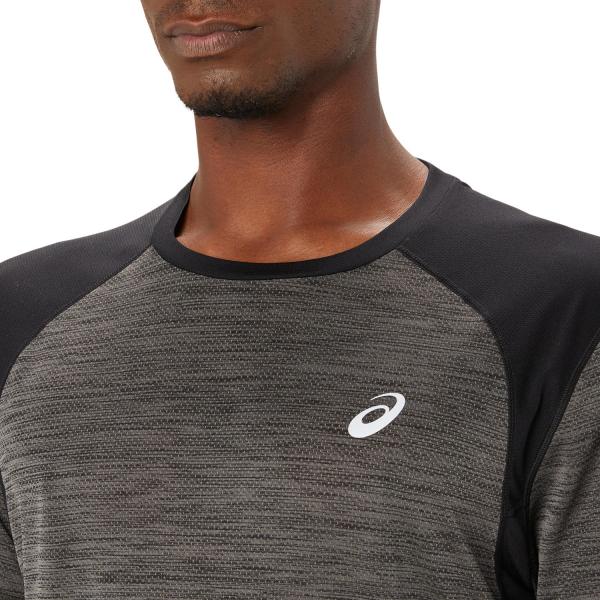 Asics T-shirt Road Ss Performance Black Tifoshop