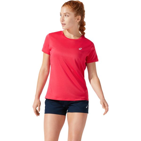 Asics T-shirt Core Ss Top  Femmes Pixel Pink