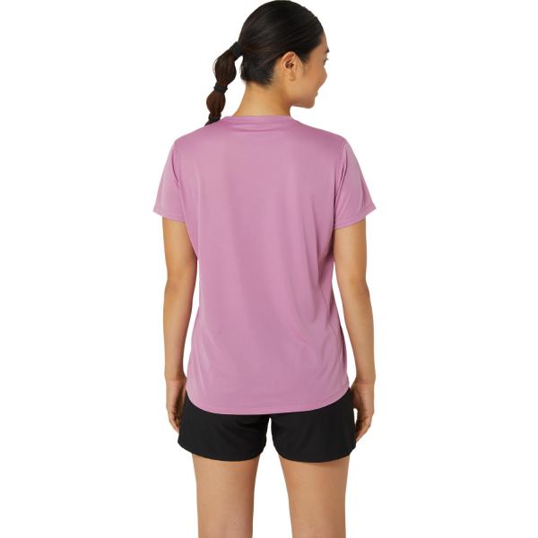 Asics T-shirt Core Ss Top  Donna Soft Berry Tifoshop