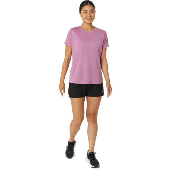 Asics T-shirt Core Ss Top  Donna Soft Berry Tifoshop