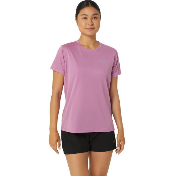 Asics T-shirt Core Ss Top  Femmes Soft Berry