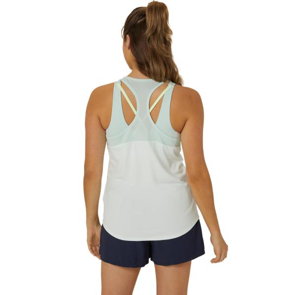 Asics Tank Top Court Tank  Woman Pale Mint/Pale Blue Tifoshop